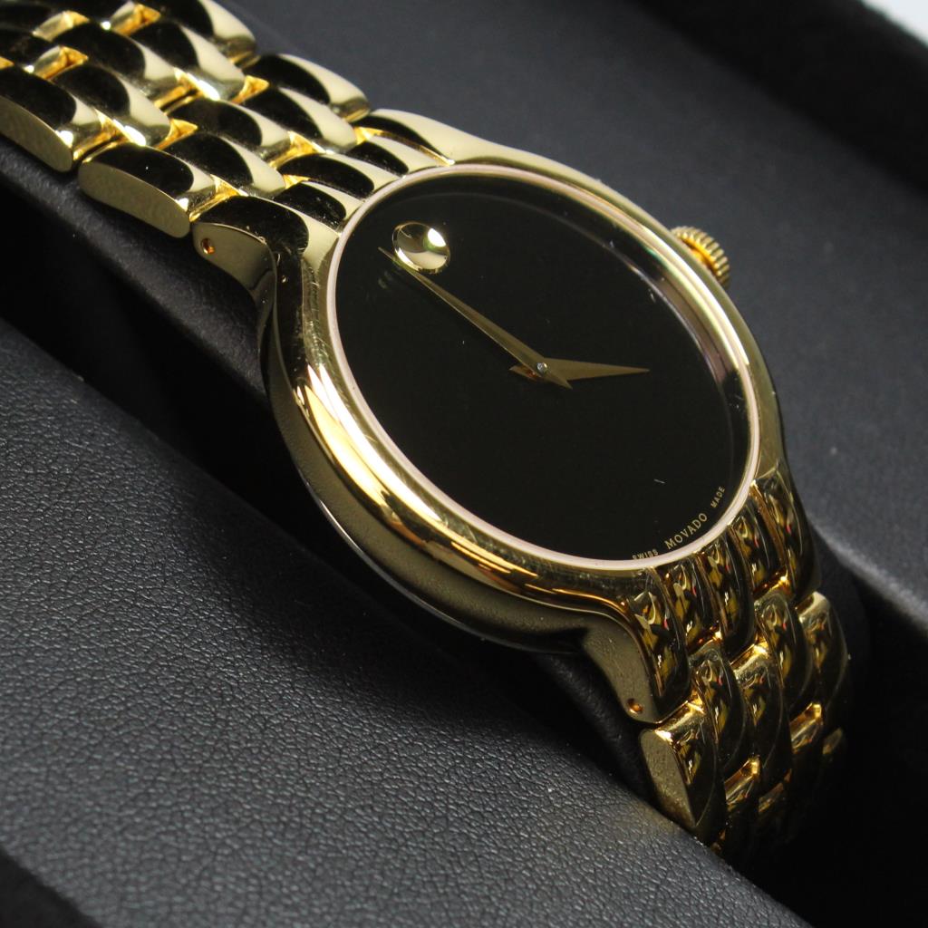 movado veturi gold