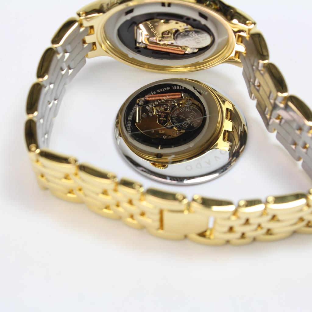 Movado Veturi Gold Plated Watch 