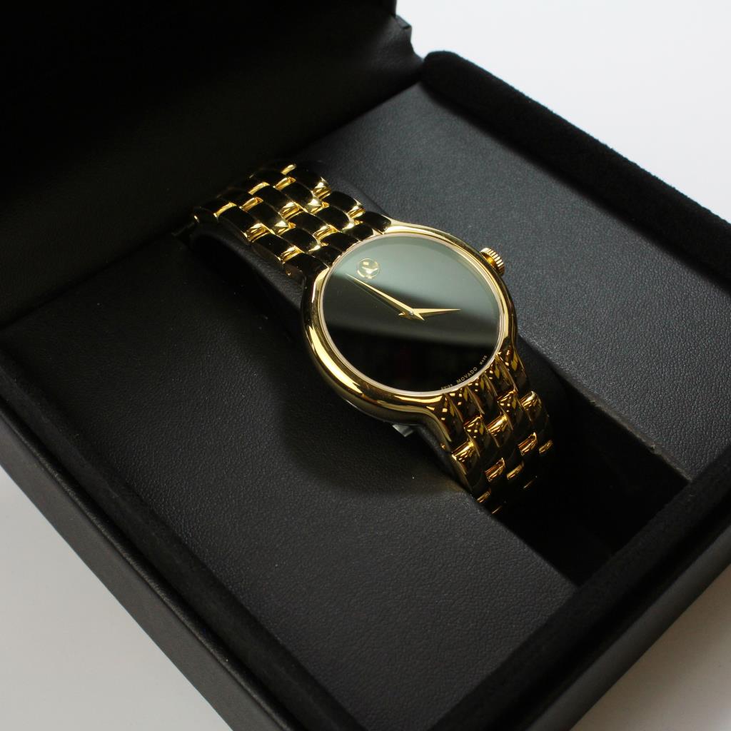 movado veturi gold