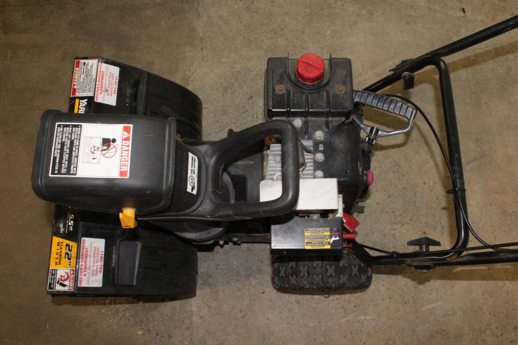 MTD Yard Machine Snow Blower Property Room
