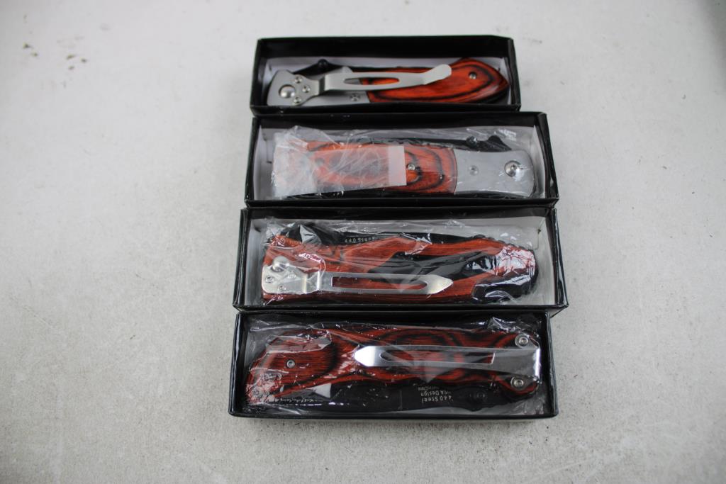 MTech Folding Knives, 4 Pieces
