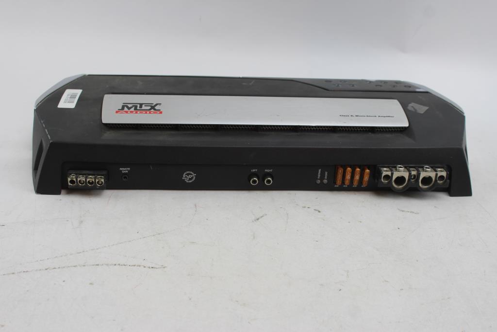 MTX Audio Class D MonoBlock Amplifier Property Room