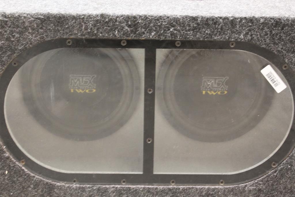 mtx road thunder speaker box