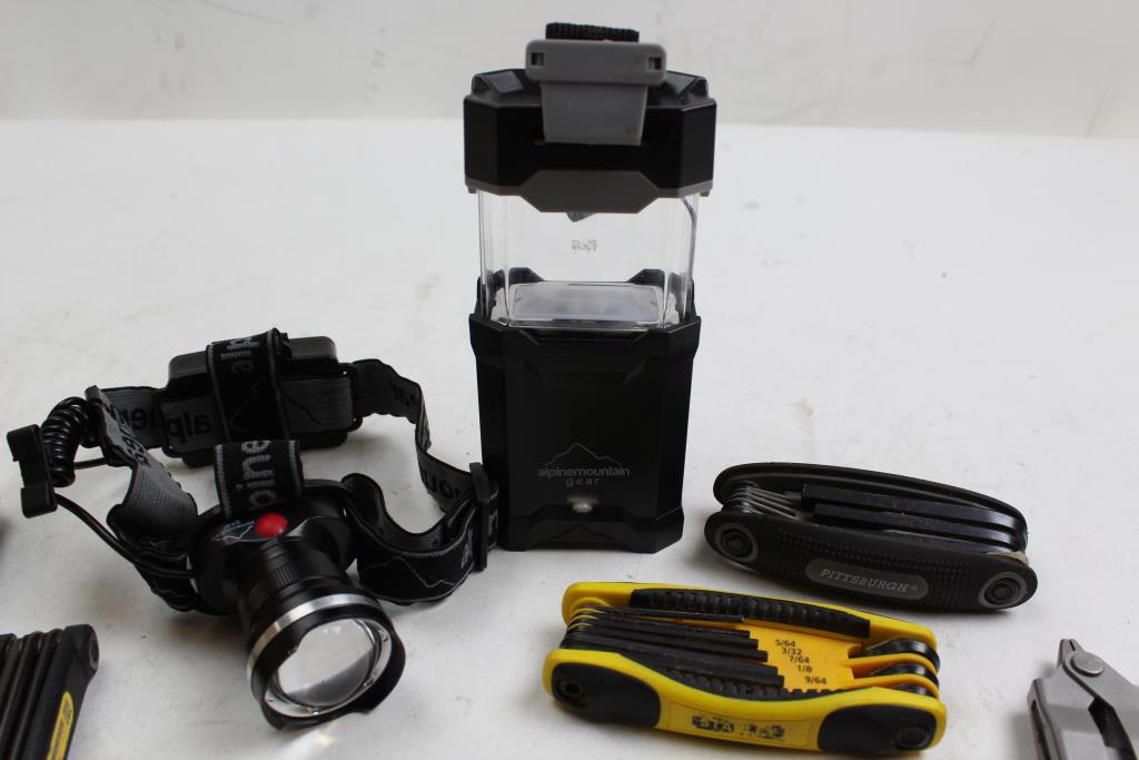 Multi Tools, Wire Cutters, Lights: 10+ Items | Property Room