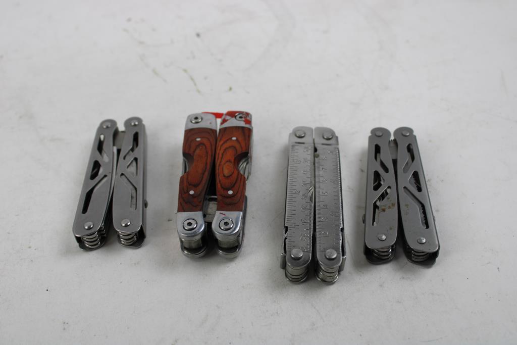 Multi-Tools Lot, 4 Pieces