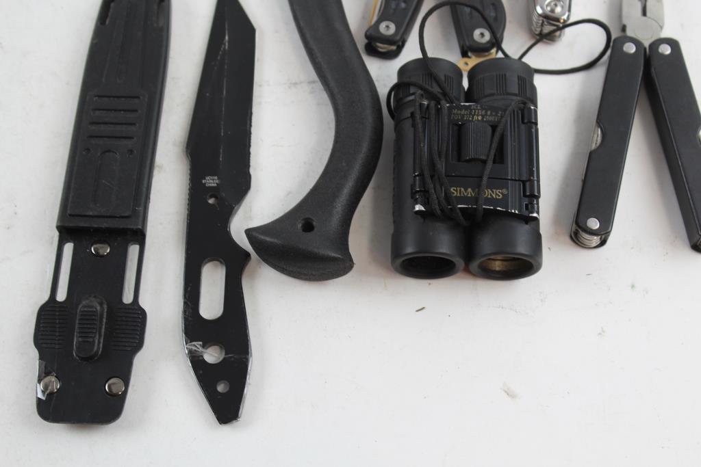 MultiTools, US Army Ranger Fixed Blade Knife, & More; 6 Pieces