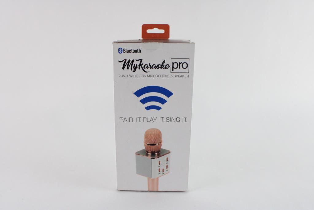 MyKaraoke Pro 2In1 Wireless Microphone And Speaker Property Room