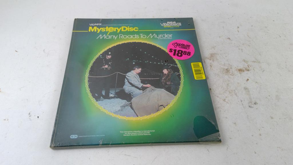 Mystery Disc Many Roads To Murder Laser Disc