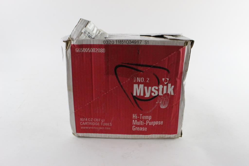 Mystik No. 2 JT 6 HiTemp MultiPurpose Grease, 10Pack Property Room