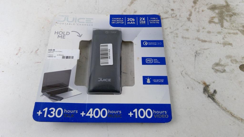 Nano Juice Portable Charger