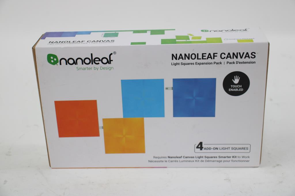 Nanoleaf Canvas Light Panels Expansion Kit 4 Pack | Property Room