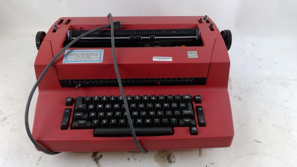 National Buisness Machines Co Typewriter