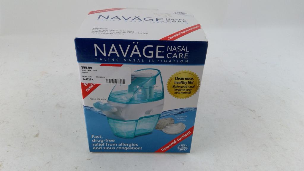 Navage Saline Nasal Irrigation