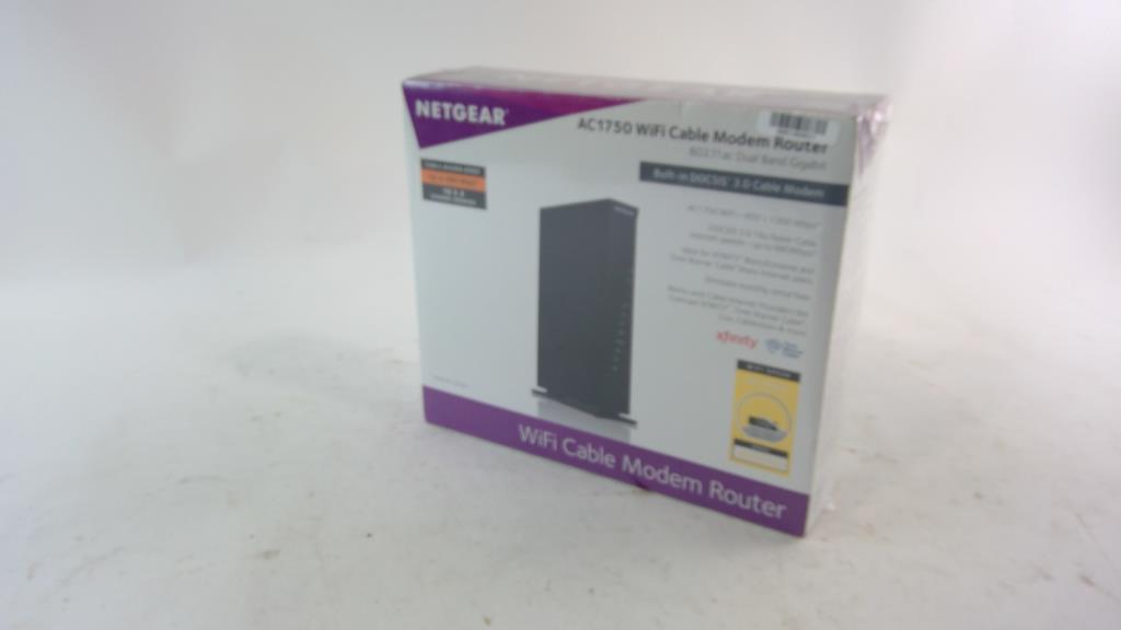 Neat Gear WiFi Cable Modem Router Property Room