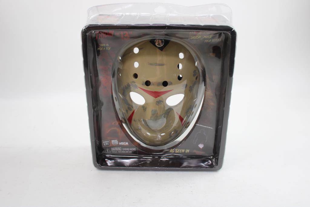 NECA Friday The 13th Jason Mask Prop Replica, And The Final Chapter Figure, 2 Pieces