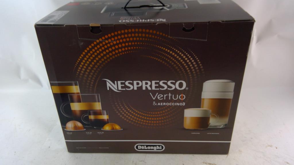 Nespresso Vertuo Coffee Machine & Aeroccino 3 Milk Frother