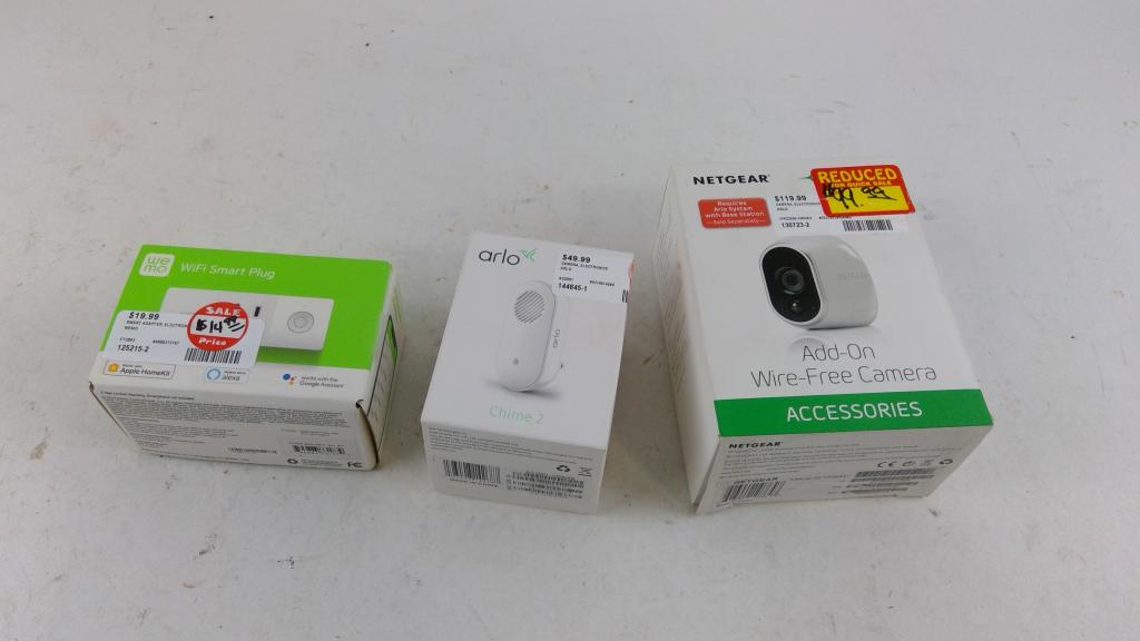 Netgear Arlo Wire Free Camera And More 3 Pieces