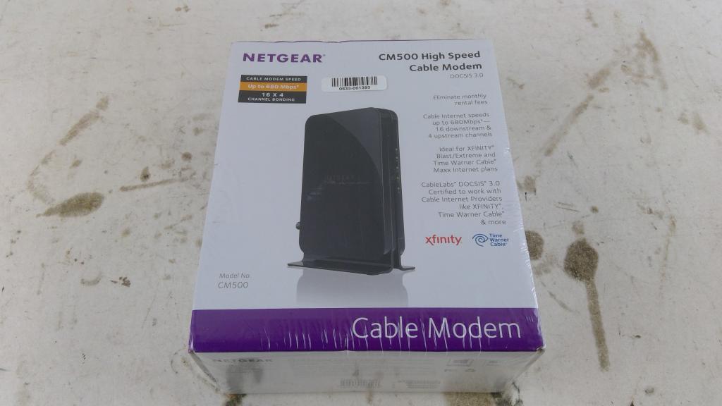 Netgear CM500 High Speed Cable Modem