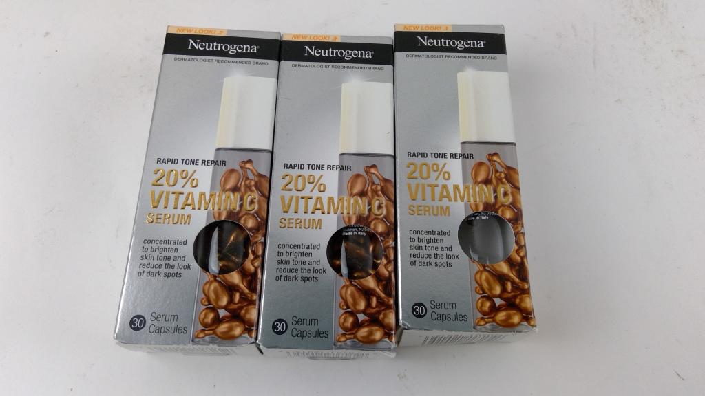 Neutrogena Rapid Tone Repair Vitamin C Serum 3 Pieces