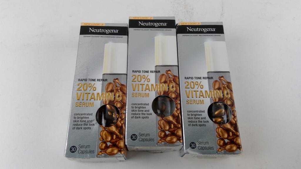 Neutrogena Rapid Tone Repair Vitamin C Serum 3 Pieces