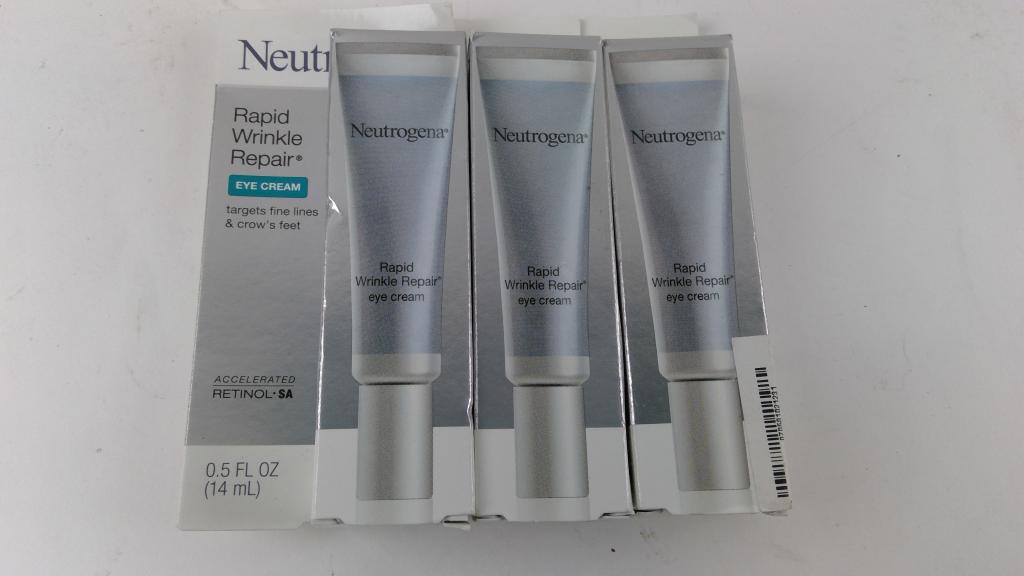 Neutrogena Rapid Wrinkle Repair Eye Cream 3 Pieces