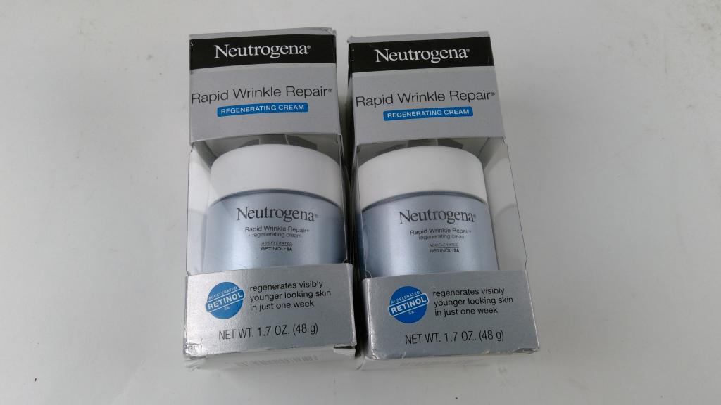 Neutrogena Rapid Wrinkle Repair Regenerating Cream 2 Pieces