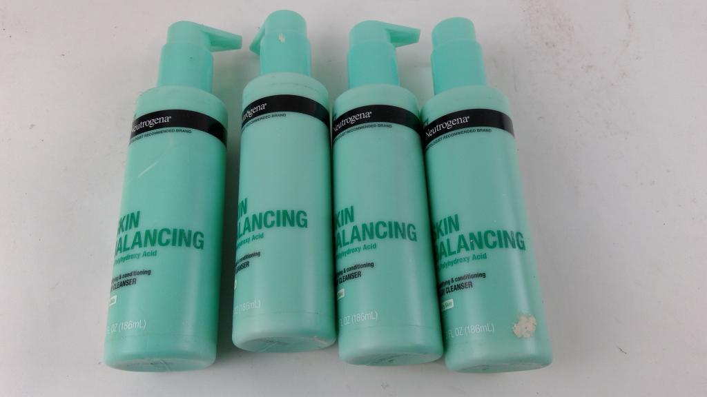 Neutrogena Skin Balancing Clay Cleanser 4 Pieces