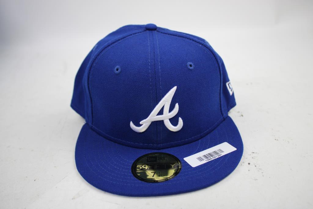 New Era 59Fifty Atlanta Braves Hat, Size 7-1/4