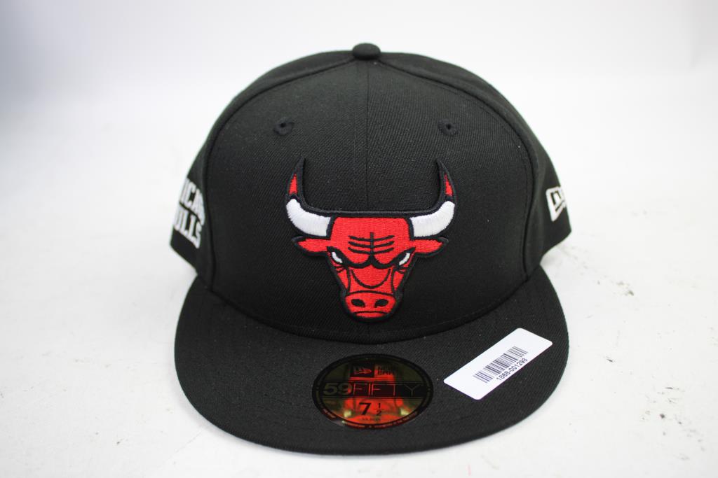 New Era 59Fifty Chicago Bulls Hat,  7-1/2