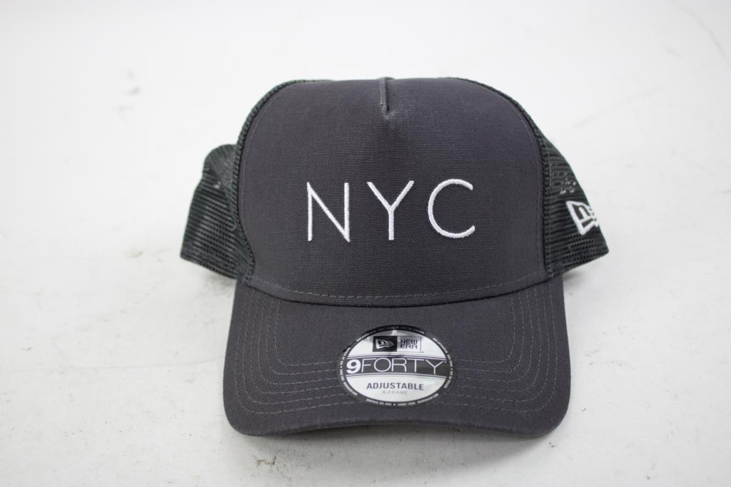 New Era NYC Grey Adjustable A-frame