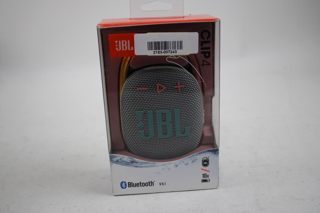 New JBL Clip 4 Bluetooth Speaker