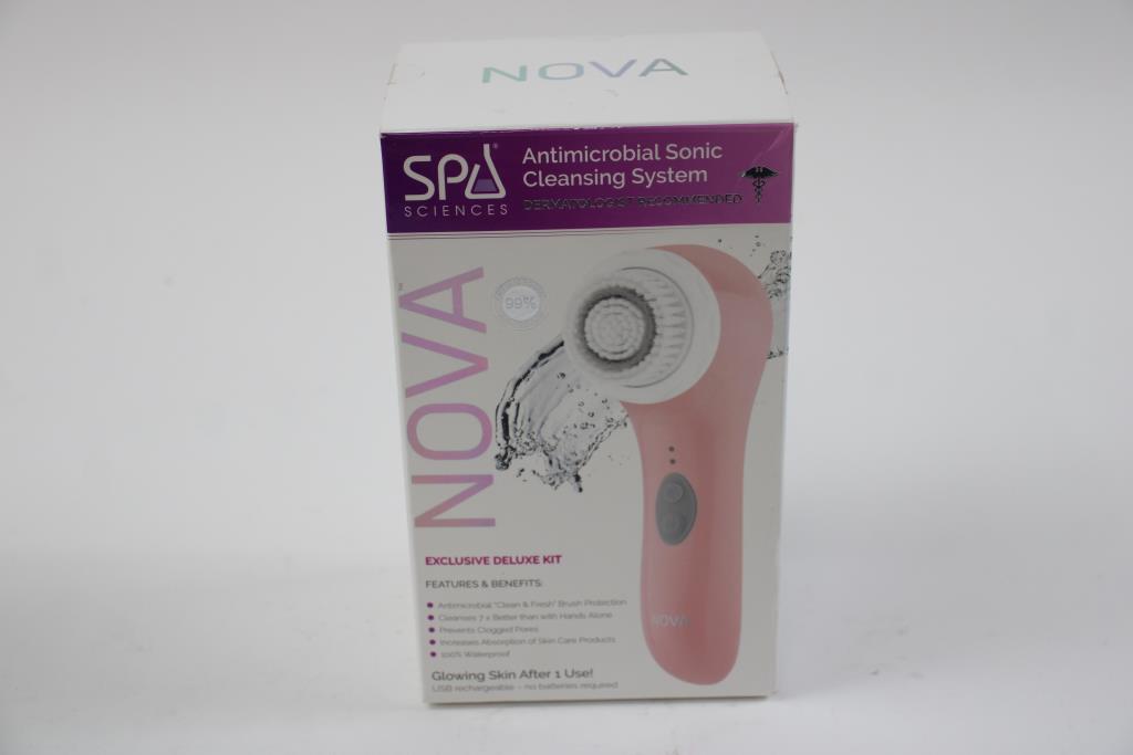 New Spa Sciences NOVA Deluxe Kit Antimicrobial Sonic Cleansing System