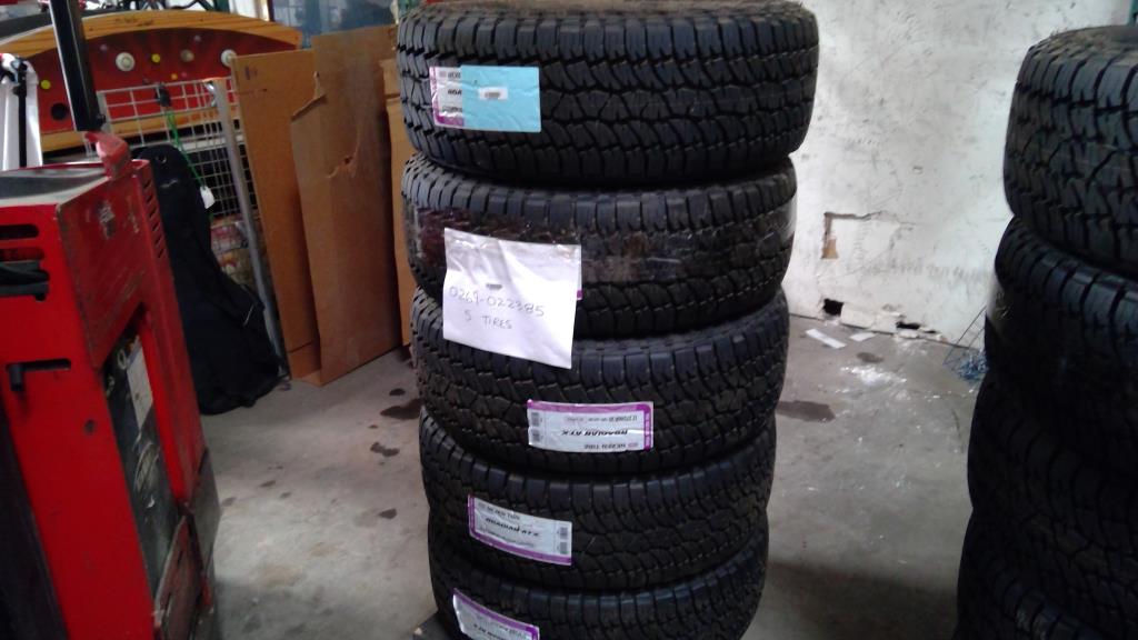 Nexen Roadian ATX 20 Inch Tires - Set Of 5 | Property Room