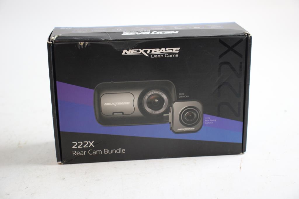 Nextbase 222x Rear Cam And Dash Cam Bundle