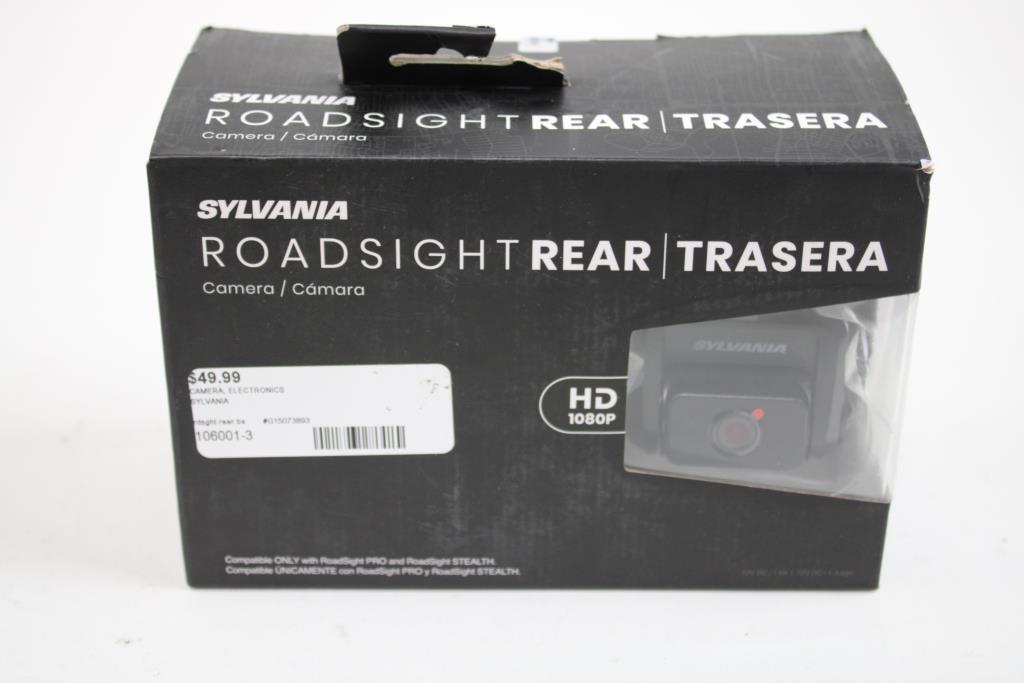 NextBase Dash Cam, Sylvania Roadsight Rear Cam, 2 Pieces