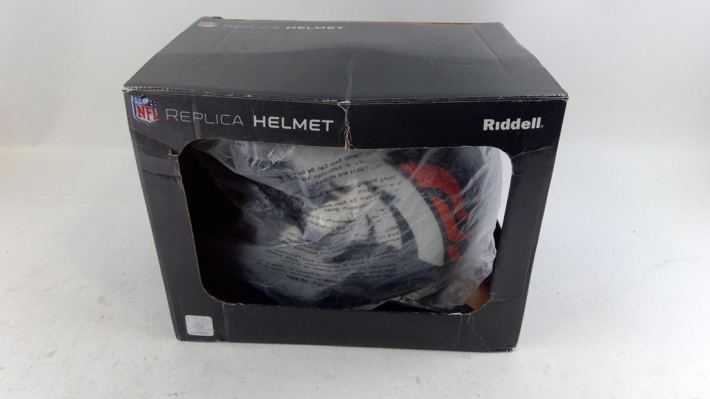 NFL Devin Hester Signed Chicago Bears Replica Helmet