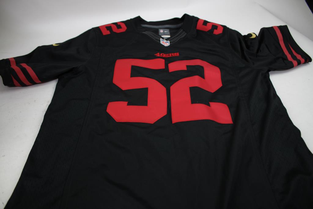 NFL San Francisco 49ers Jersey Patrick Willis #52 Size L