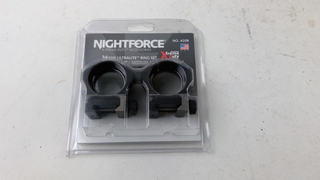 Nightforce Ultralite Ring Set
