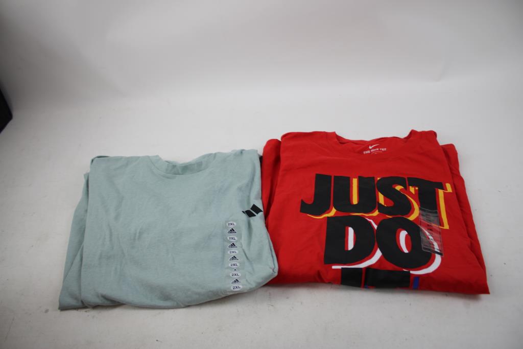 Nike & Adidas Men's Swhirts XXL