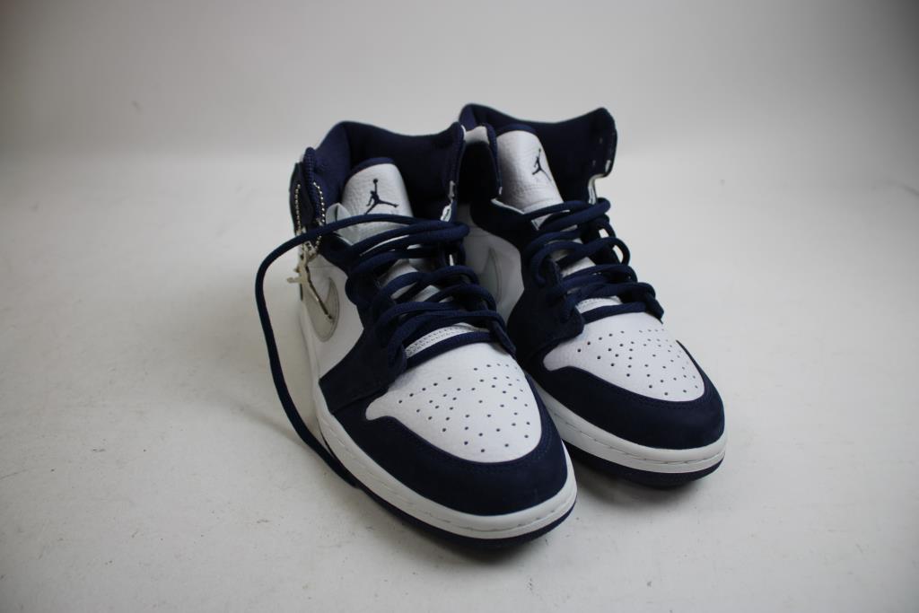 Nike Air Jordan 1 Retro Navy Men's Sneakers, Size 9.5