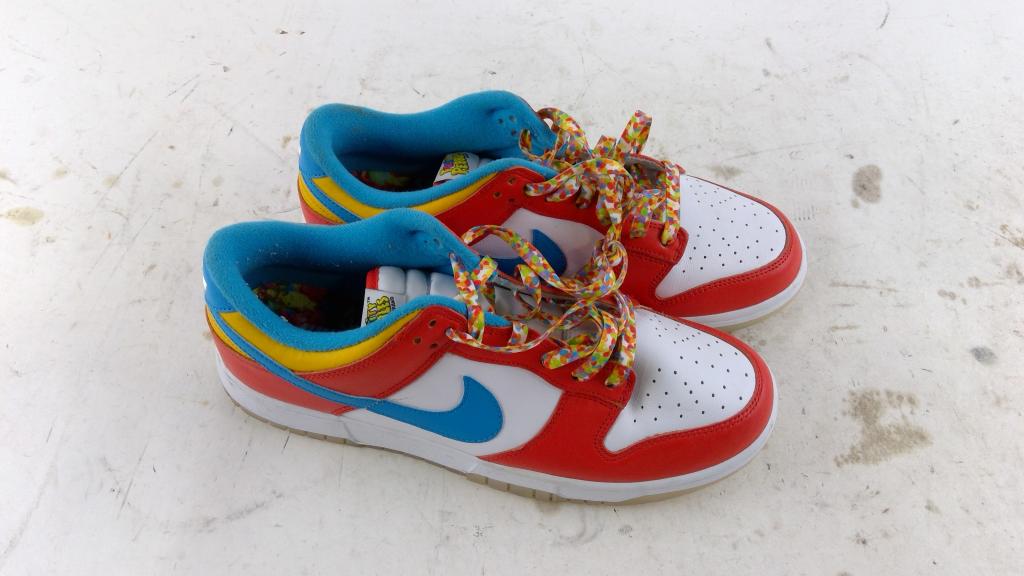 Nike Dunk Low QS Lebron James Fruity Pebbles Mens Shoes Size 9.5