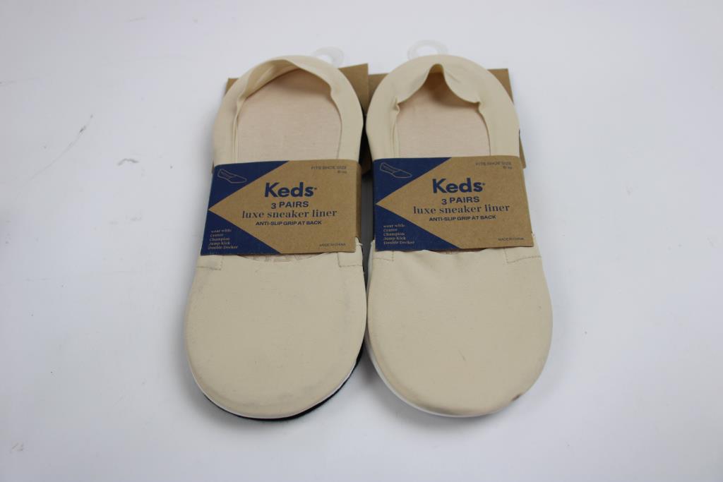 Nike, Keds, And More Low-Cut Socks, Dri-Fit Socks, And Cotton Liner Socks, 8 Pieces