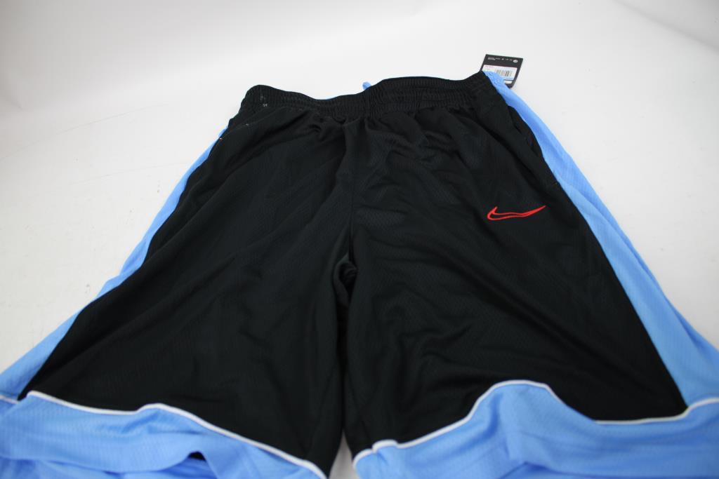 Nike Men's Black Sweatpants, Nike Men's Drifit Basketball Shorts & Starter Men's Basketball Shorts 3 Pieces
