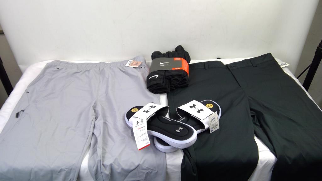 Nike Size 38 Golf Pants, Reebok Resistance Training Pant XL, And More, 4 Pieces