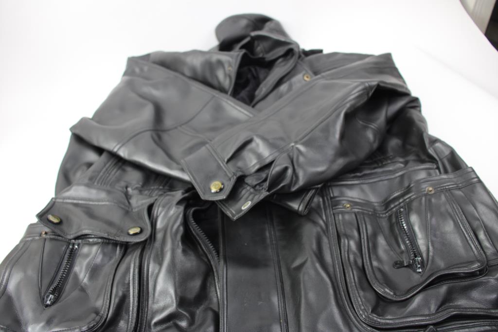 Nike Size 7.5 Running Shoes, 9FIFTY Snapback Hat, And Black Jacket, 3 Pieces