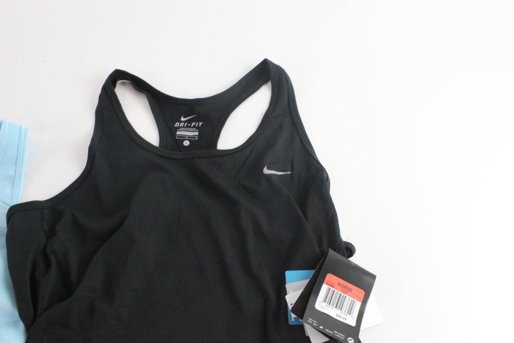 Nike Sports Bra And Sunning Tank, M And L, 2 Pieces Property Room