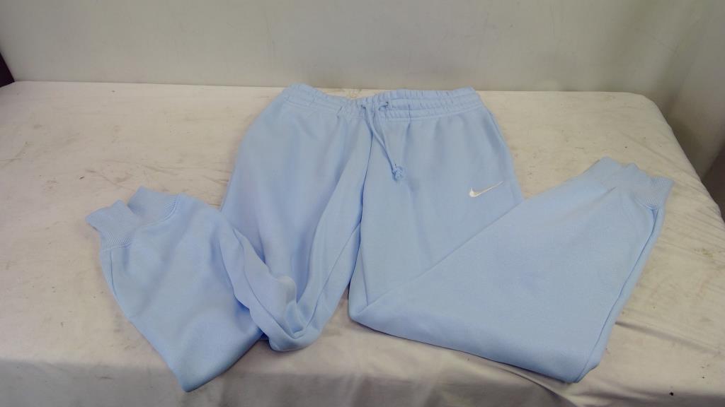 Nike Sportswear Phoenix Fleece Mid-Rise Sweatpants, Sky Blue, Small