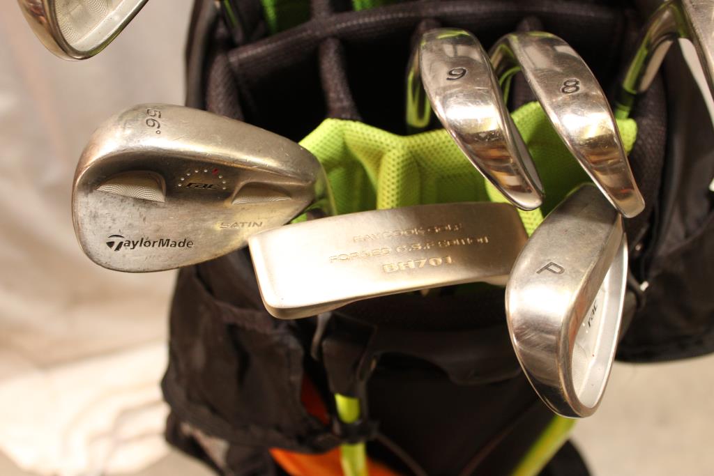 Nike Vapor Golf Bag With Clubs, 7+ Pieces Property Room