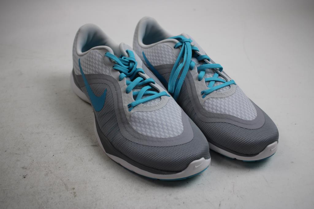Nike Women's Flex Trainer Shoes, Size 10, Gray