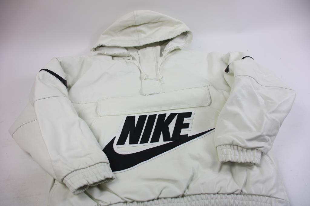 supreme nike leather jacket